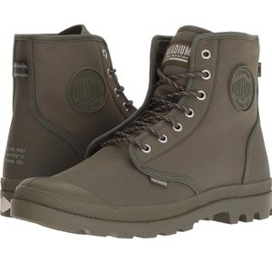 RARE Palladium Pampa Solid Ranger BR lace-up tactical waterproof boots